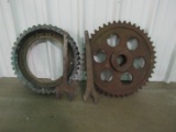 Vintage Industrial Gears Lot