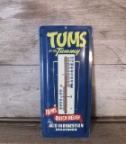 Vintage Tums Aluminum Thermometer