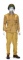 WWII U.S. Army Paratrooper Jump Uniform with Helmet and Boots