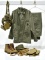 WWII U.S. Marine Corps Service Uniform with Field Kit, Leggings and Leather Suede Boots