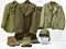 WWII U.S. Army Service Uniform Including Overcoat, Helmet, Leggings and Boots