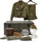 WWII U.S. Army Service Uniform, Footlocker and Memorabilia