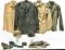 Lot Collection of WWII Service Uniforms and Accessories