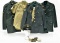 Lot of Cold War U.S. Army Jackets, Service Ribbons, Rank & Unit Insignia, Enlisted Field Cap, Belts