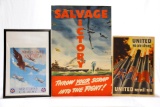 Selection of WWII U.S. Propaganda Posters