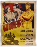 Circa 1940 Pre-WWII French Warner Bros 