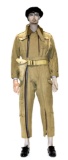 WWII British Army Tanker Uniform with Officer Belt and Holster