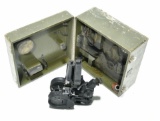 WWII U.S. Navy Navigational Sighting Tool in Original Wood Box Carrying Case