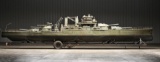 USS Tennessee Navy Battleship Movie Prop with Custom Tamdem Axle Trailer
