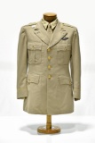 WWII U.S. Army Air Force Service Jacket with Pins and Insignia
