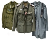 WWII German Army Tunics (2) and Shirt