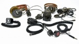 WWII and Cold War U.S. Air Force Aviation Communication Headsets and Microphones
