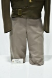 Collection Lot of WWII U.S. Army Air Force Service Uniform with Jacket, Trousers and Officer's Cap