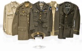 Collection Lot of WWII U.S. Army and Army Air Force Service Uniform
