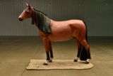 Vintage Plastic Horse Statue