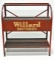 Willard Batteries Battery Display Shelf Sign