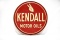 Kendall Motor Oils Embossed Plastic Lighted Sign Panel