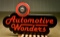 Automotive Wonders Lighted Can Sign