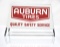 DS Auburn Tire Display Rack Sign