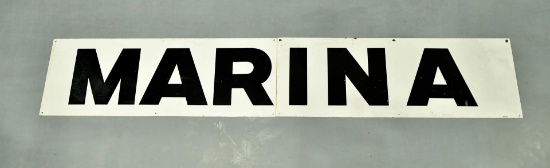 SSP TEXACO MARINA Porcelain Sign