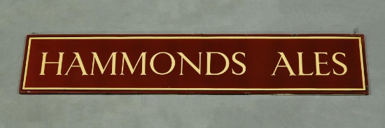 SSP Hammonds Ales Porcelain Sign
