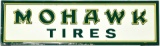 Mohawk Tires Embossed Tin Sign