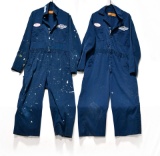 Lot of 2 Chevrolet Garage Coveralls