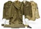 Collection Lot of WWII U.S. Army Service Uniforms and Accessories