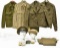 Collection Lot of WWII U.S. Army Uniforms and Accessories