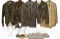 Lot of WWII U.S. Army Air Force Field Jackets, Shirts, Ribbons, Garrison Caps, Trousers, Belts