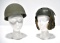 Original WWII U.S. and British Army Vehicle Helmets