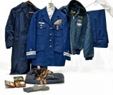 Identified Named Cold War U.S. Air Force Collection of Jackets, Trousers, Ribbons, Shaver