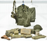 Original WWII U.S. Army Uniform and Field Kit