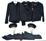 Original Cold War U.S. Navy Collection of Uniforms