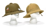 Original WWII German Army Afrika Korps Tropical Sun Hats