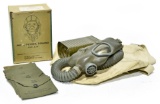 Original U.S. Military Aviator Oxygen Mask, Gas Protection Equipment