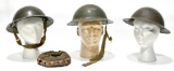 Original WWII Collection of British Helmets