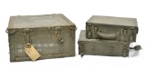 Original WWII U.S. Army Collection of Equipment Containers