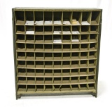 Original WWII U.S. Army Portable Field Mail Sorting Cabinet