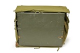 Original WWII U.S. Army Portable Field Radio Set and Cabinet