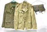 Original WWII German Army Uniform Tunics and Leggings