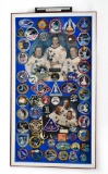 Framed Nasa Space Patches Prints Signed