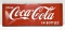 Coca-Cola Porcelain Sled Sign