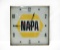 NAPA Automobile Parts Pam Lighted Clock