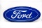 4' FORD Dealership Lighted Oval Sign