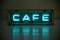 CAFE Double-Sided NEON Can Sign