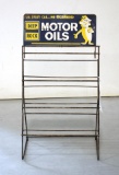 Deeprock Motor Oil Display Rack Sign