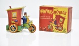 Wyandotte Humphrey Mobile Wind-Up Tin Litho Toy in Original Box