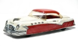 Large Marx 1950s Tin Litho Speedster Removable Hard Top Convertible Battery Operated Toy Car