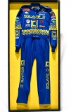 Simpson SQUARE D Kenny Wallace Ford Mobil 1 50th Anniversary NASCAR Race Car Driver Uniform